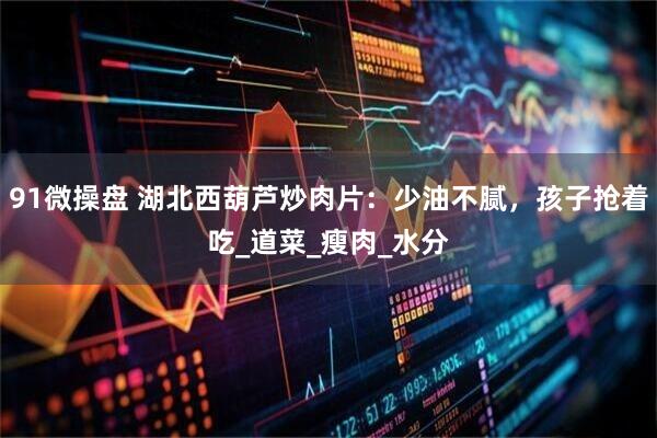 91微操盘 湖北西葫芦炒肉片：少油不腻，孩子抢着吃_道菜_瘦肉_水分